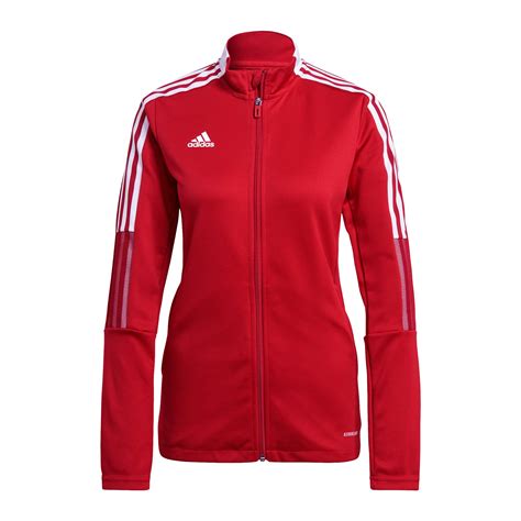 adidas jacke rot weiß damen|rote Jacken für Damen .